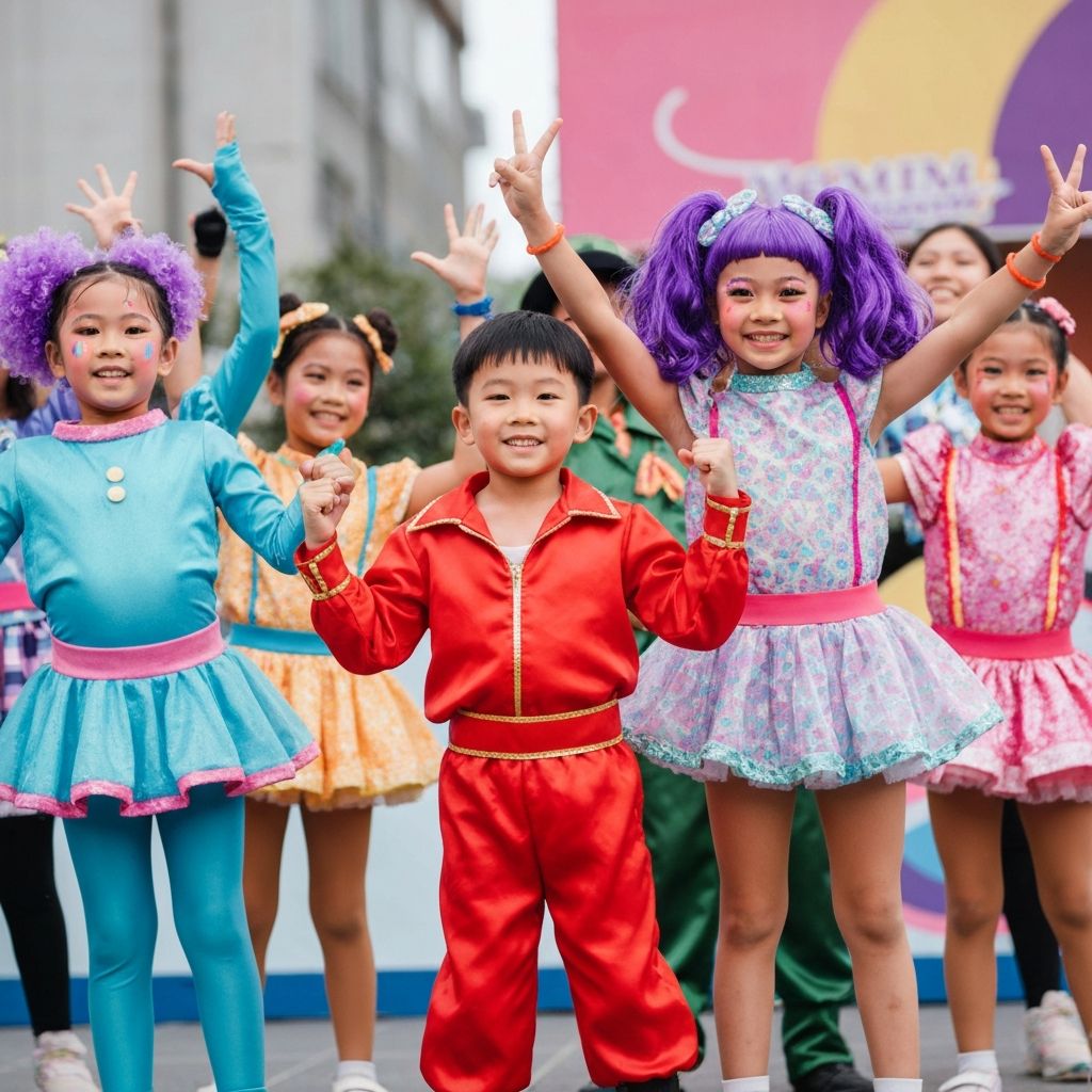 Group photo of performers